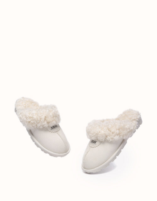AUSTRALIAN SHEPHERD® Waffle Curly Slippers