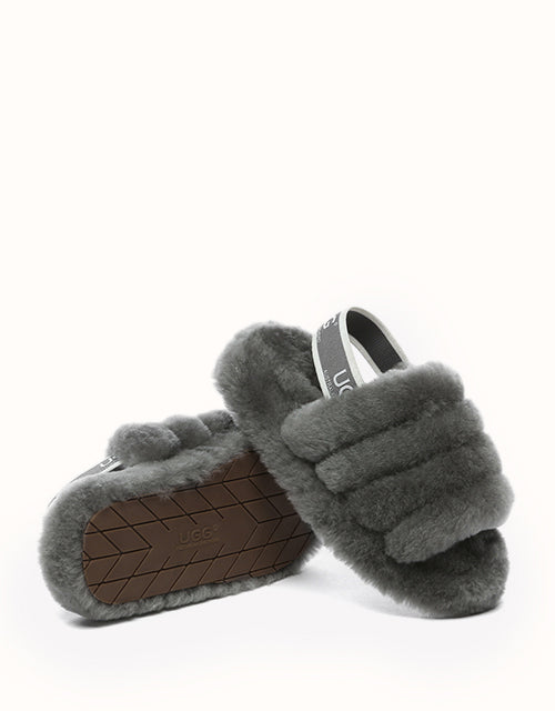 AUSTRALIAN SHEPHERD® Kids Puffy Slippers