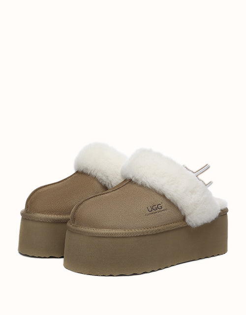 AUSTRALIAN SHEPHERD® Muffin Plus Platform Slippers