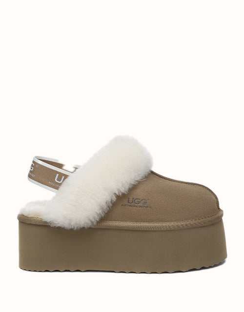 AUSTRALIAN SHEPHERD® Muffin Plus Platform Slippers