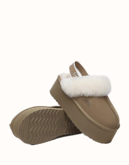 AUSTRALIAN SHEPHERD® Muffin Plus Platform Slippers