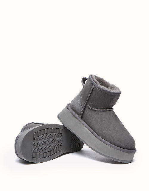 AUSTRALIAN SHEPHERD® Thick Bottom Mini Clasic Boots