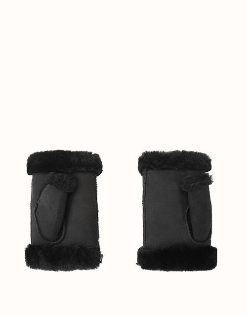 AUSTRALIAN SHEPHERD® Fingerless Sheepskin Mittens