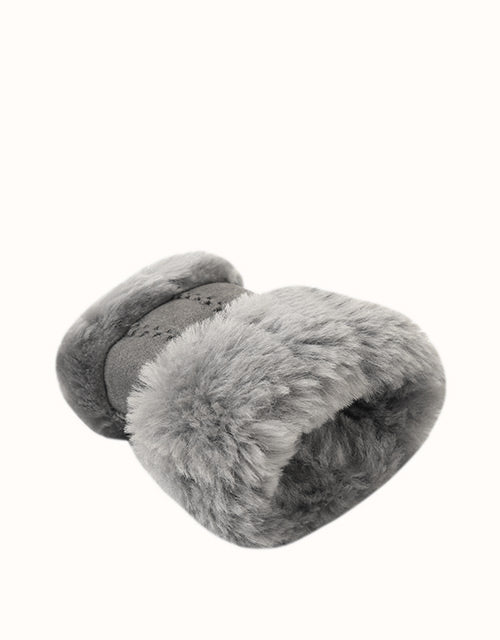 AUSTRALIAN SHEPHERD® Fingerless Sheepskin Mittens