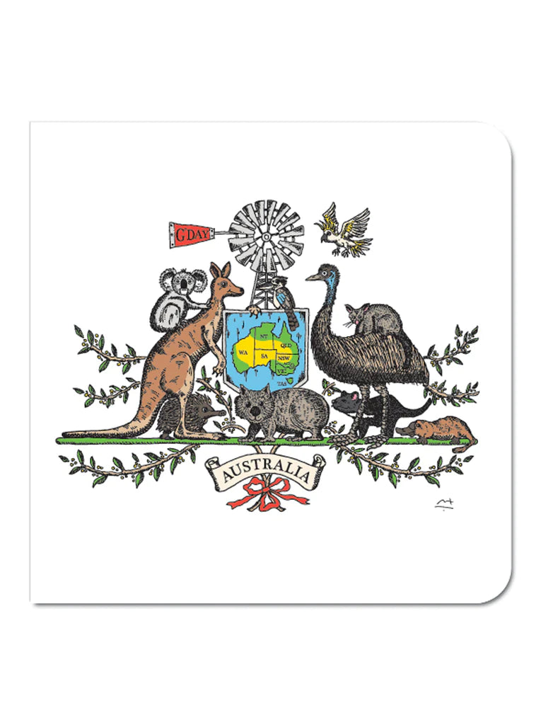 Australian Icons Greeting Card