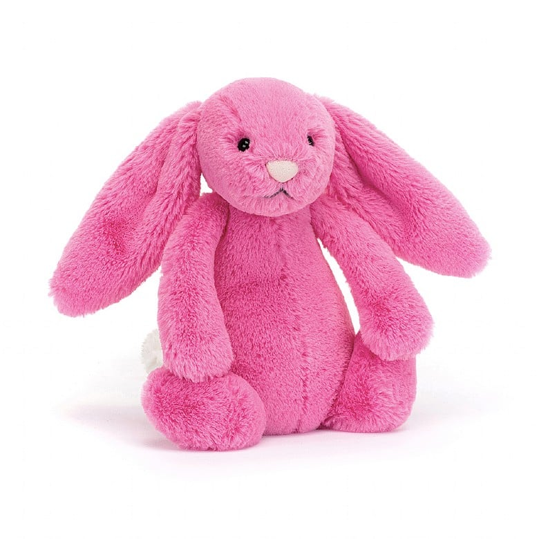 JELLYCAT BUNNY Bashful Hot Pink Medium