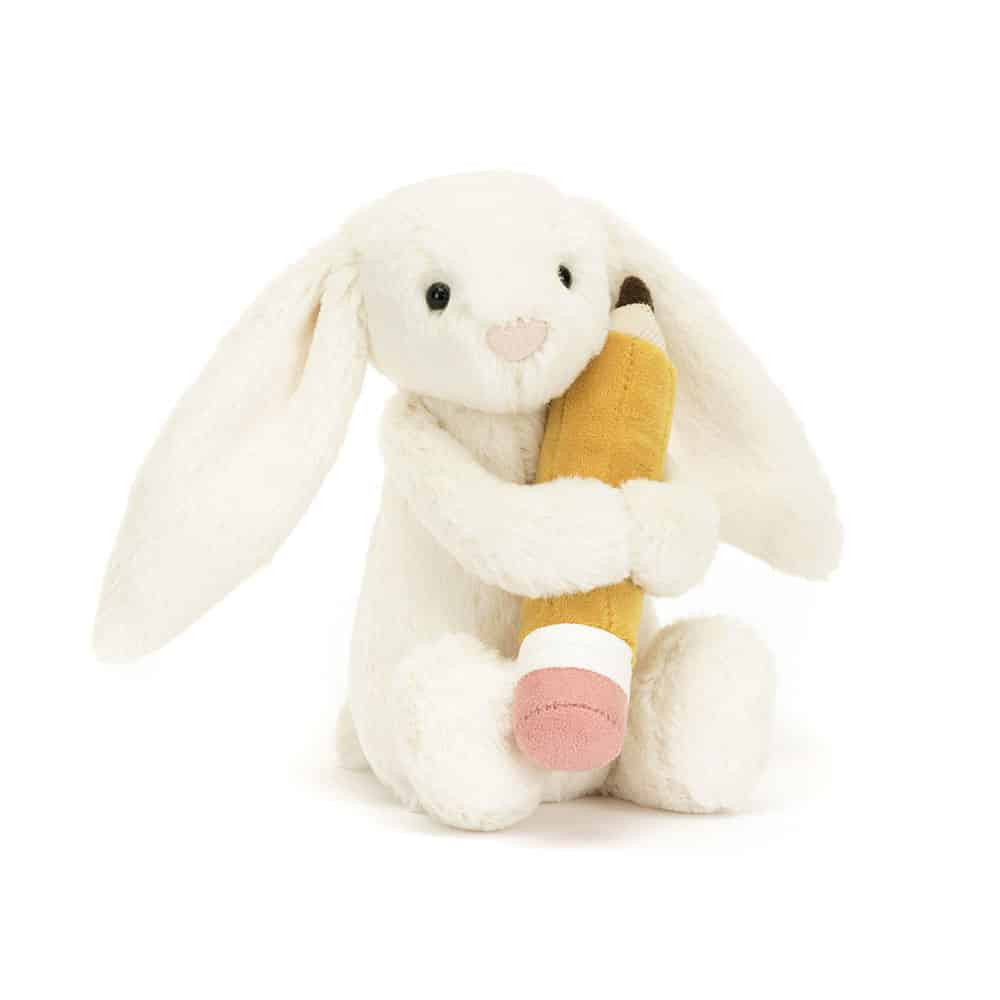 JELLYCAT Bashful Bashful Bunny with Pencil