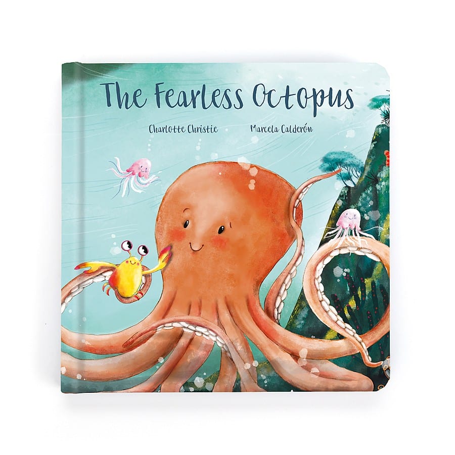 JELLYCAT The Fearless Octopus Book