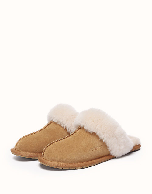 EVERAU® Rosa Slipper Suede
