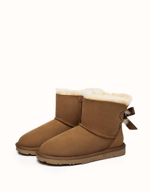 EVERAU® Mini Back Bow Boots