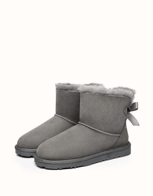 EVERAU® Mini Back Bow Boots