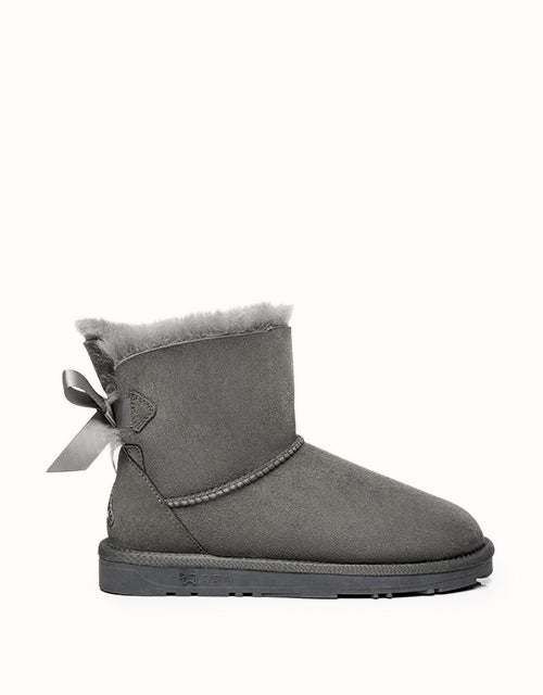 EVERAU® Mini Back Bow Boots