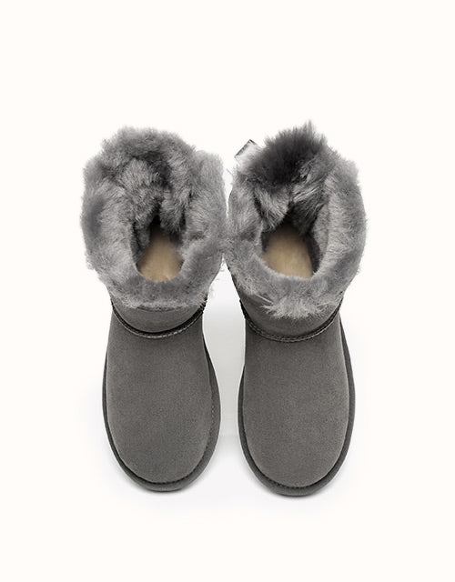 EVERAU® Mini Back Bow Boots