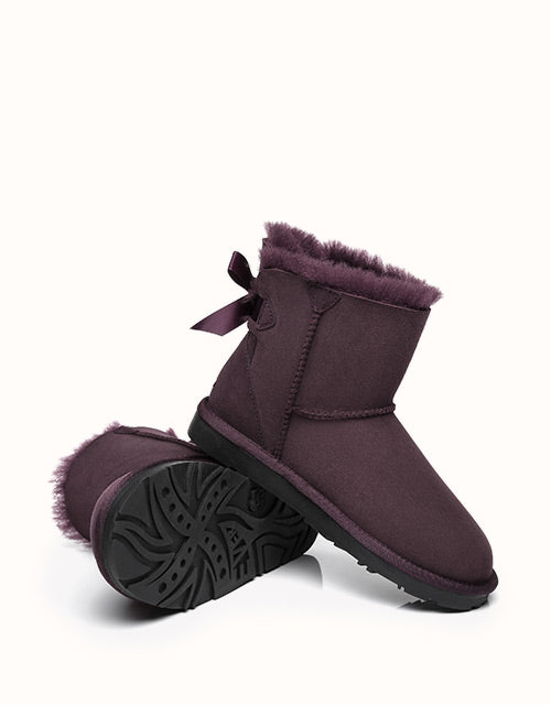 EVERAU® Mini Back Bow Boots