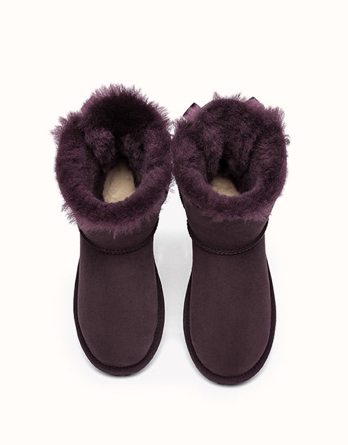 EVERAU® Mini Back Bow Boots