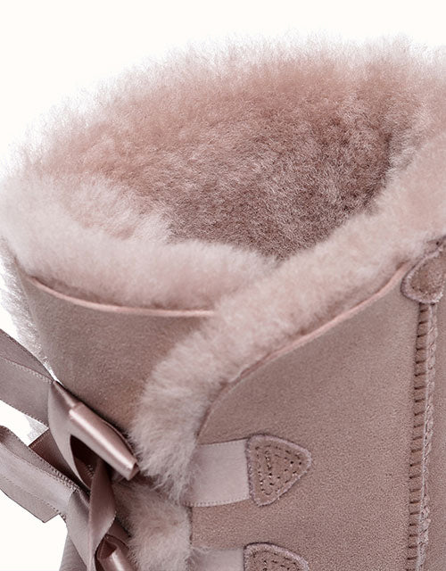 EVERAU® Short Back Bow Boots
