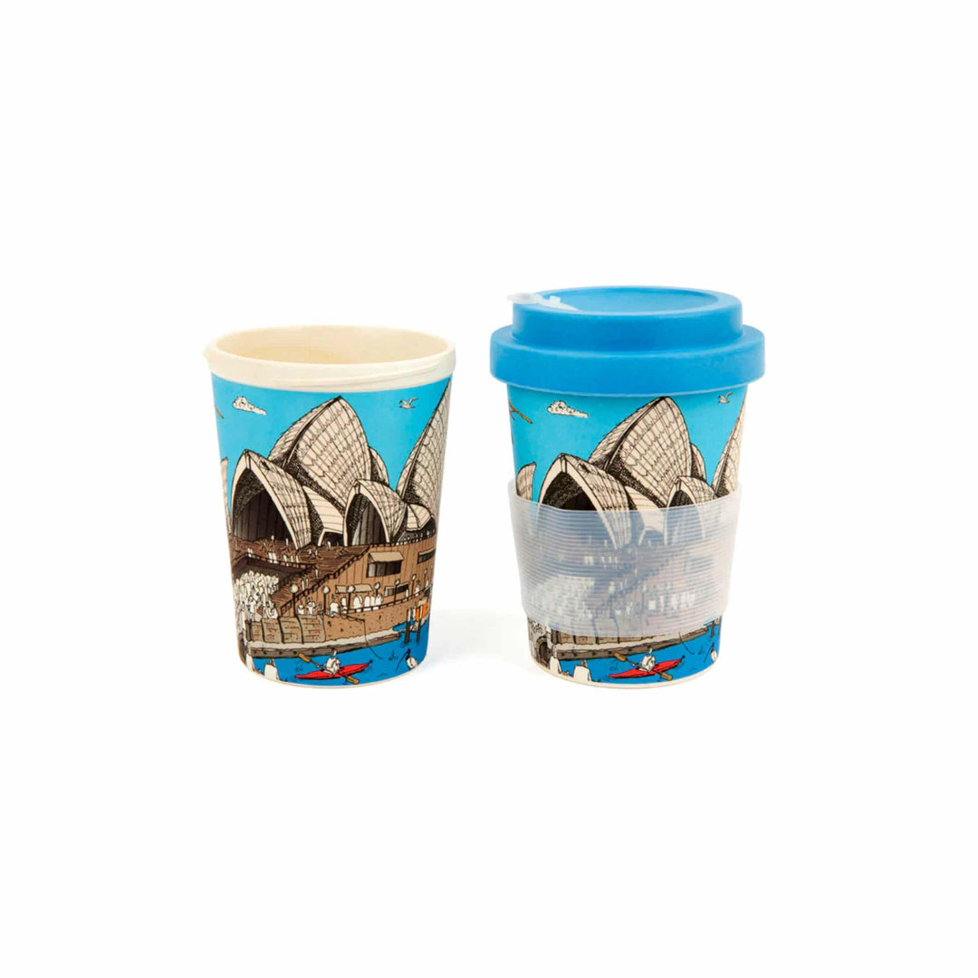 Eco-Bamboo fibre Keep Cup: Sydney Opera House