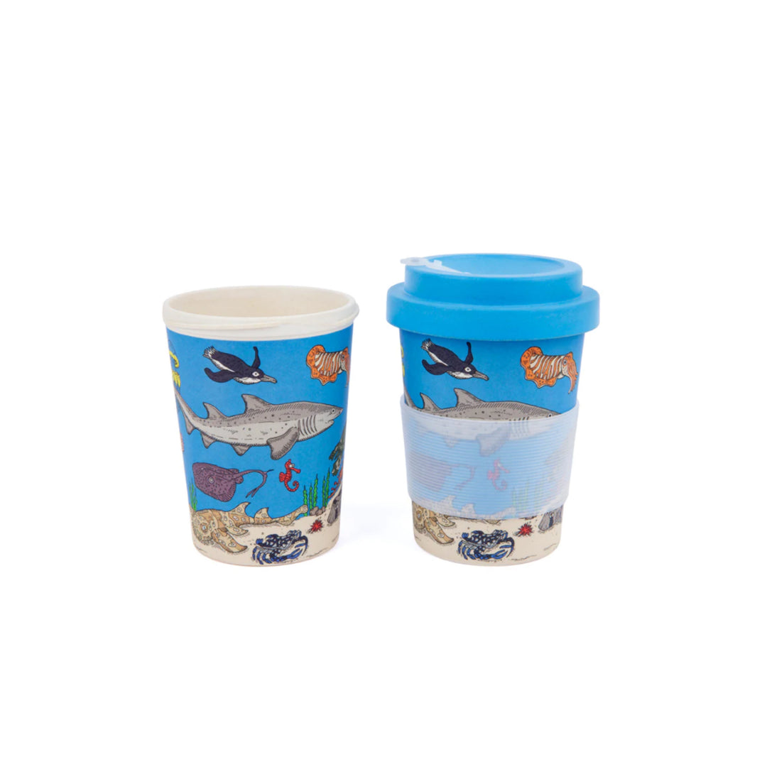 Eco-Bamboo fibre Keep Cup: Australian Marine Life