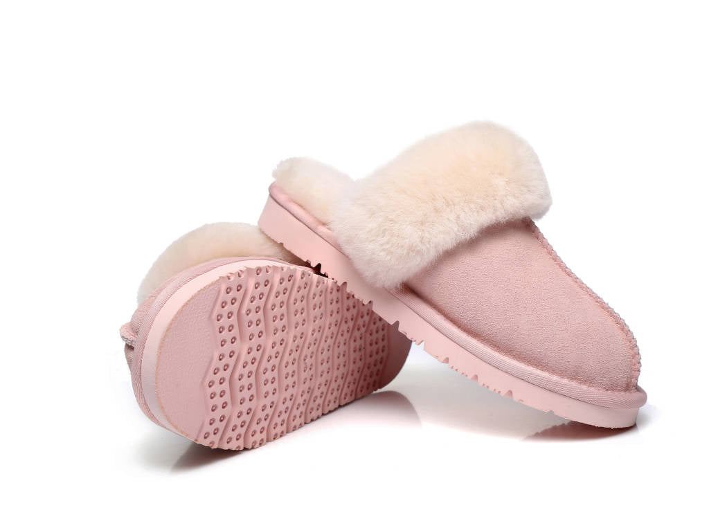 UGG BOOTS AUSTRALIA Australian Shepherd Women Sheepskin Muffin Slipper 15564