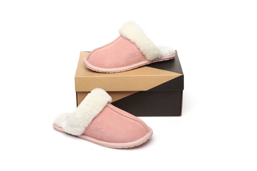 UGG BOOTS AUSTRALIA Australian Shepherd Unisex Sheepskin Slipper Rosa