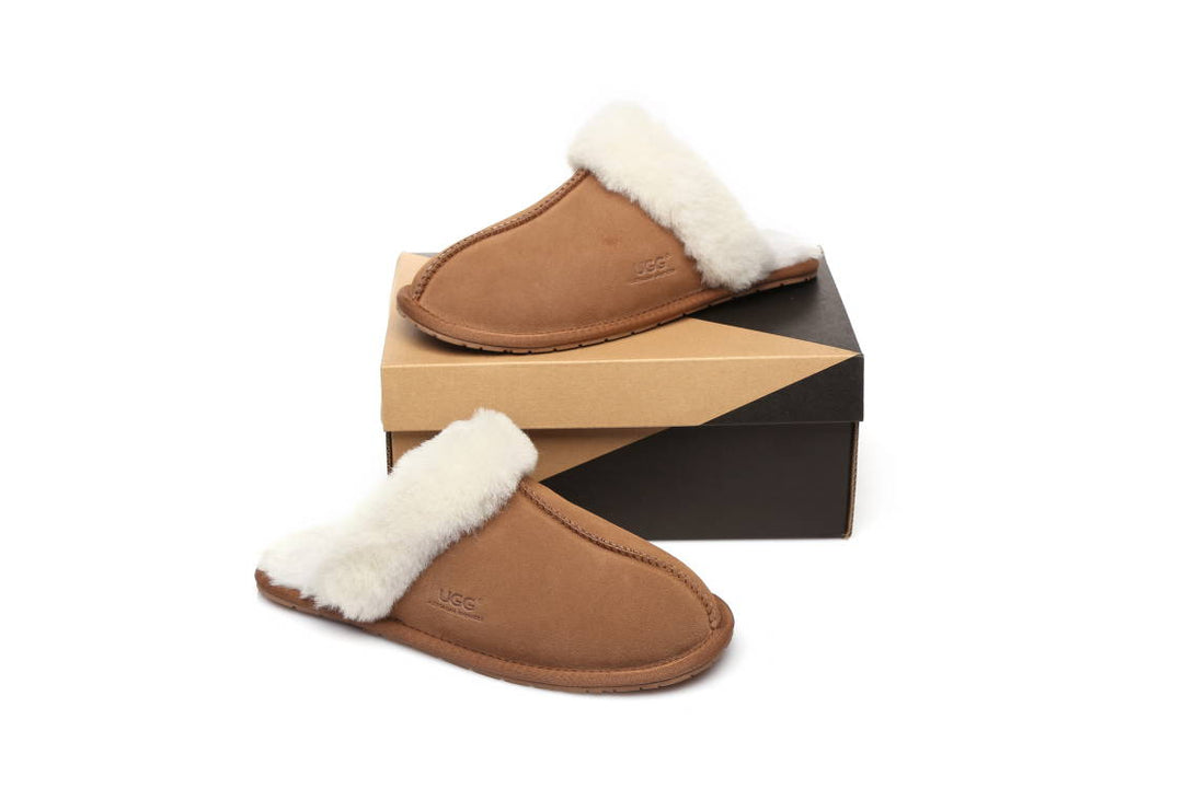 UGG BOOTS AUSTRALIA Australian Shepherd Unisex Sheepskin Slipper Rosa