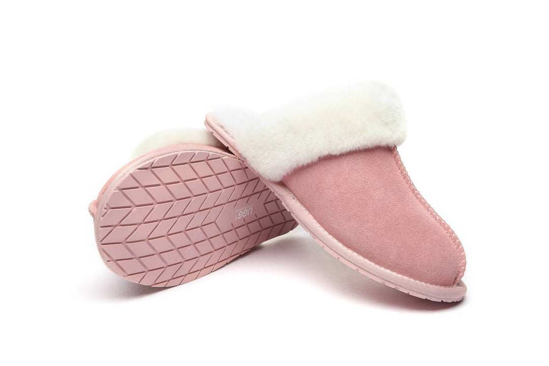 UGG BOOTS AUSTRALIA Australian Shepherd Unisex Sheepskin Slipper Rosa