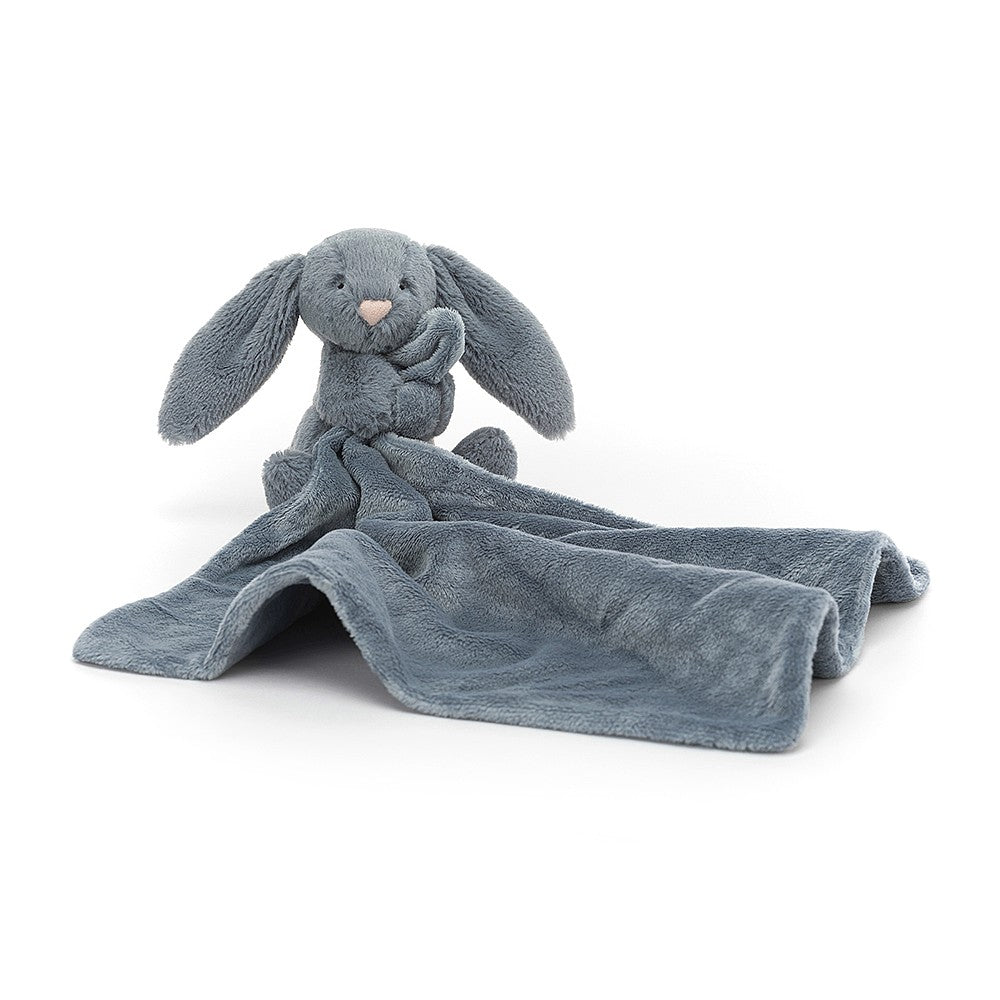 JELLYCAT BUNNY Bashful Soother Dusky Blue