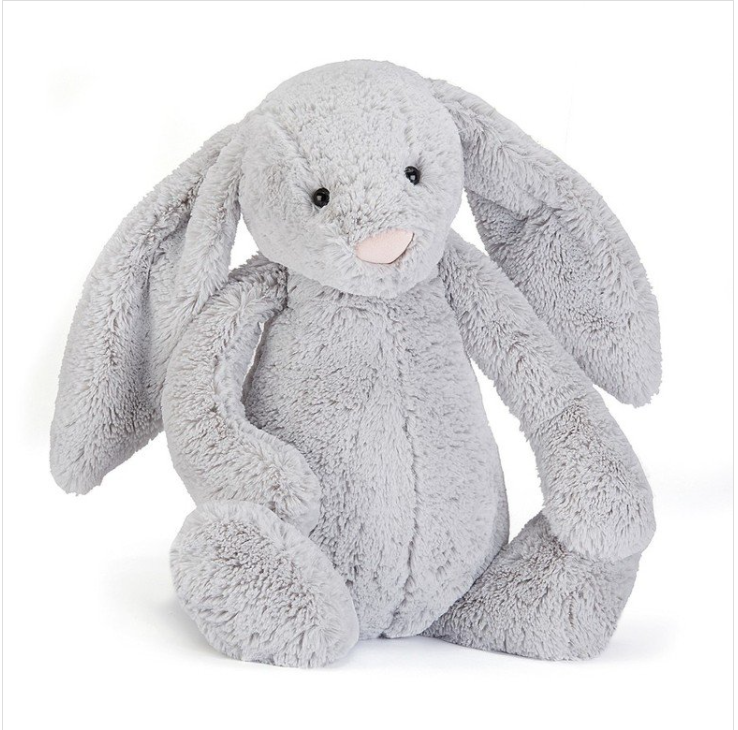 JELLYCAT BUNNY Silver Medium