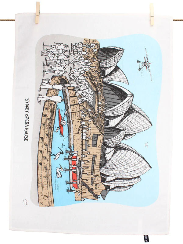 Sydney Opera House Tea Towel