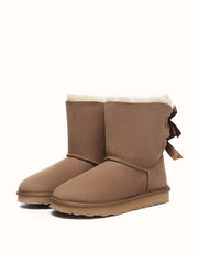 URBAN UGG® Short Back Bow Boots