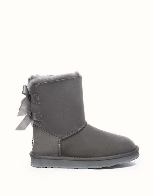 URBAN UGG® Short Back Bow Boots