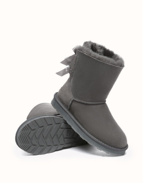 URBAN UGG® Short Back Bow Boots