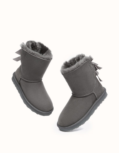 URBAN UGG® Short Back Bow Boots