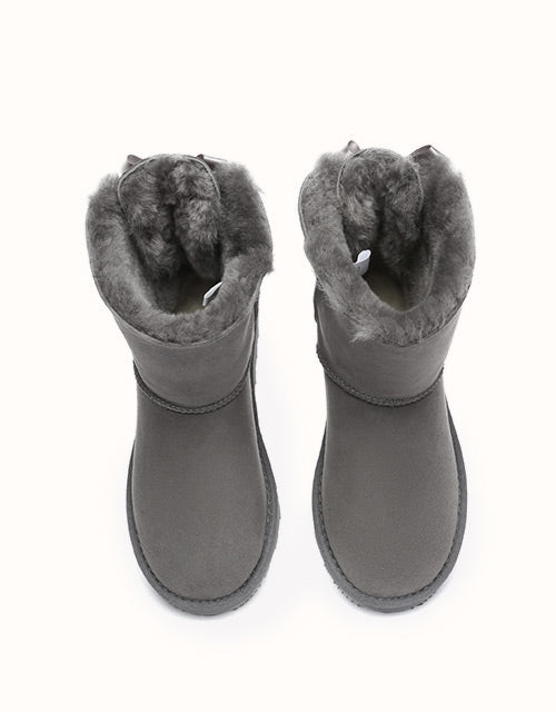 URBAN UGG® Short Back Bow Boots