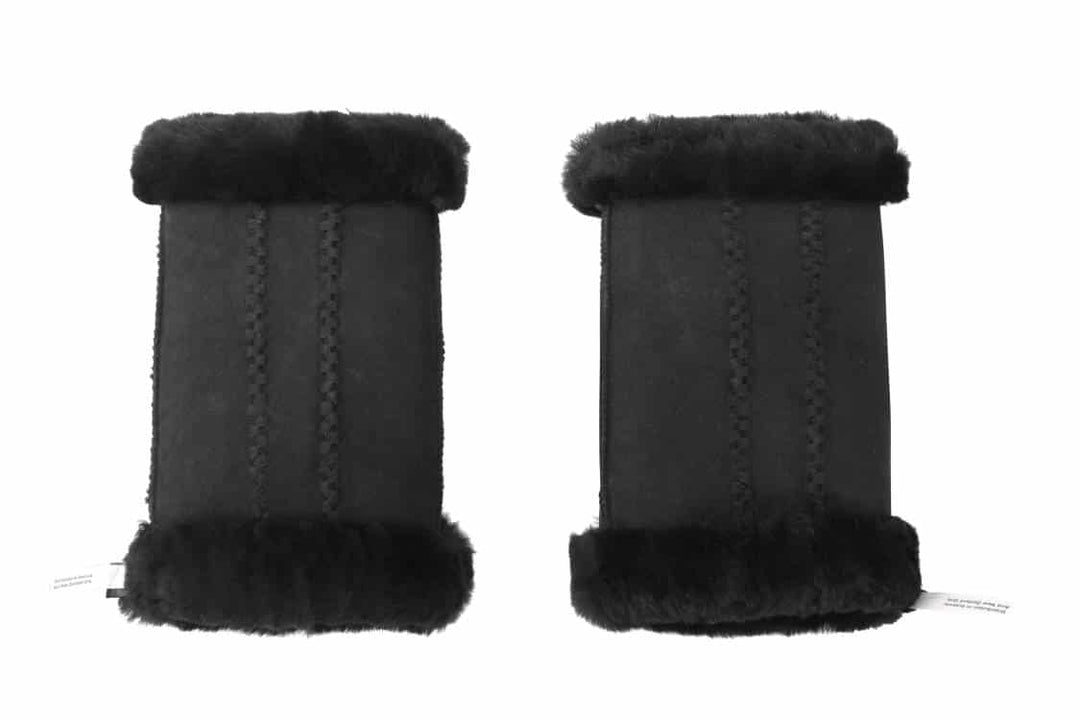 Fingerless Sheepskin Mittens