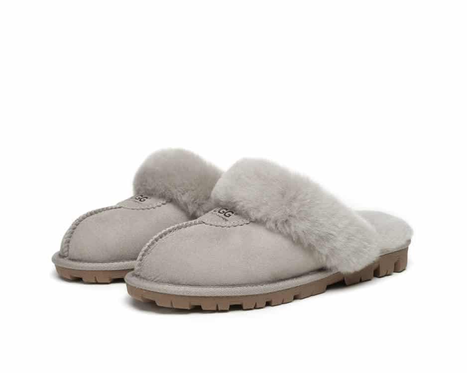 UGG BOOTS AUSTRALIA Australian Shepherd Women Sheepskin Waffle Slipper