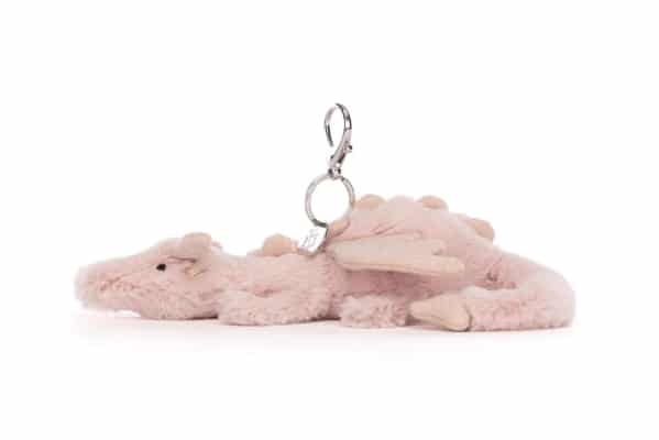 JELLYCAT Rose Dragon Bag Charm