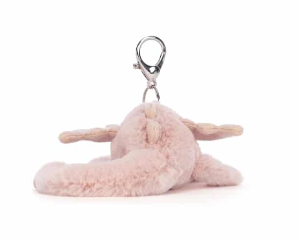 JELLYCAT Rose Dragon Bag Charm