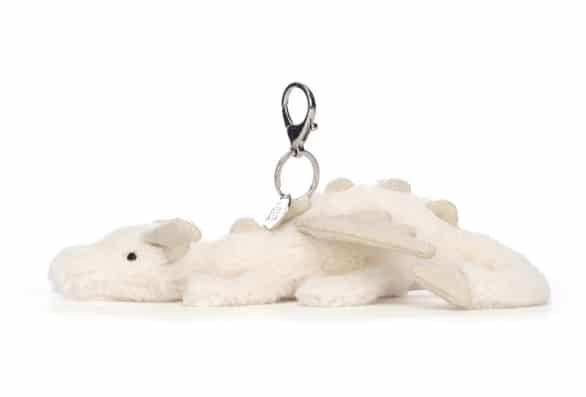 JELLYCAT Snow Dragon Bag Charm