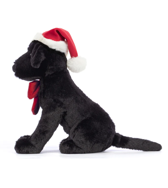 JELLYCAT Winter Warmer Pippa Black Labrador