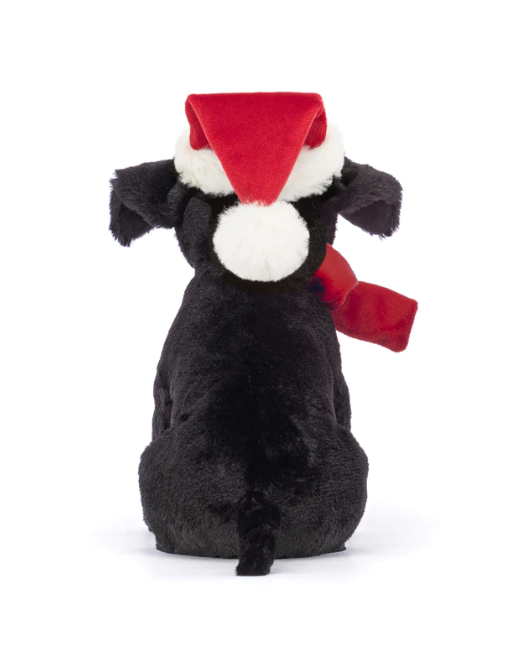 JELLYCAT Winter Warmer Pippa Black Labrador