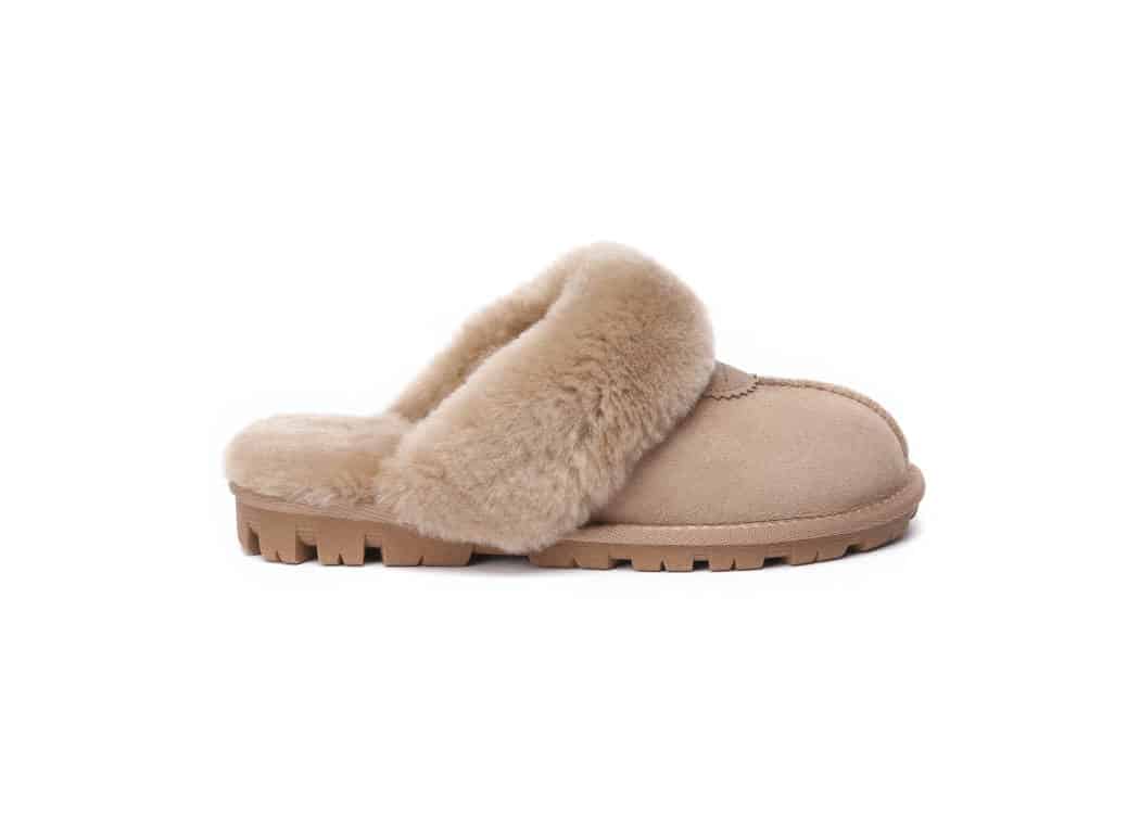 UGG BOOTS AUSTRALIA Australian Shepherd Women Sheepskin Waffle Slipper