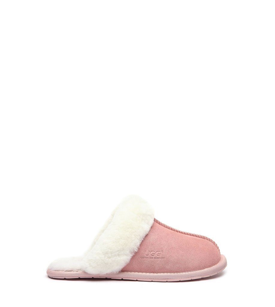 UGG BOOTS AUSTRALIA Australian Shepherd Unisex Sheepskin Slipper Rosa