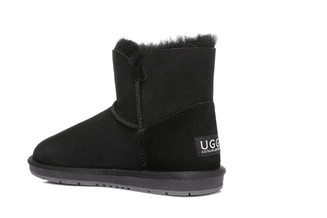 UGG BOOTLIA Australian Shepherd Ladies Water Resistant Mini ButtonS AUSTRA