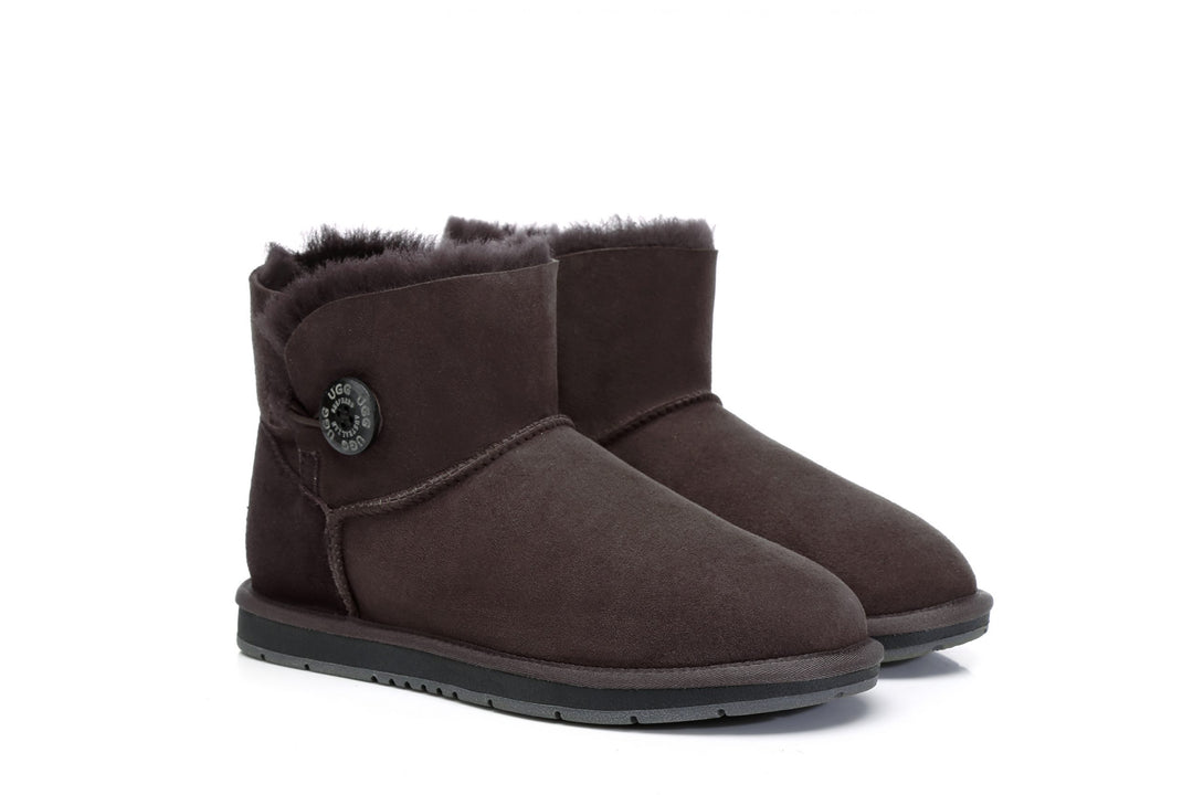 UGG BOOTLIA Australian Shepherd Ladies Water Resistant Mini ButtonS AUSTRA