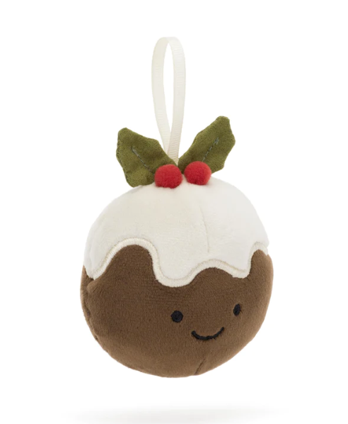 JELLYCAT Festive Folly Christmas Pudding