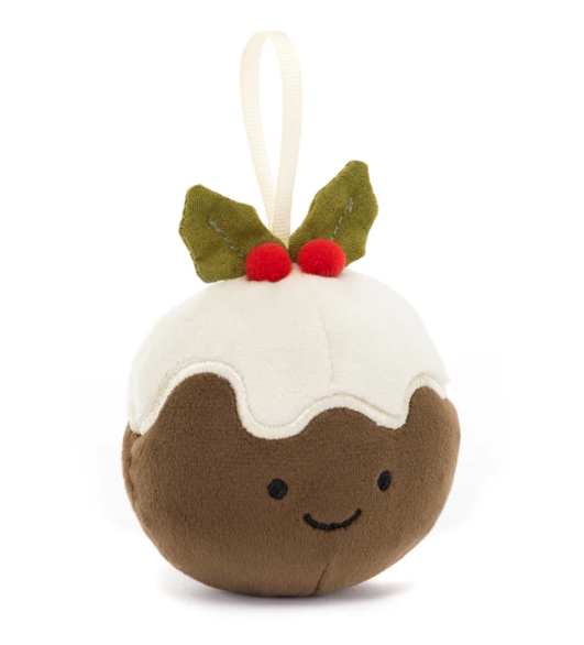 JELLYCAT Festive Folly Christmas Pudding