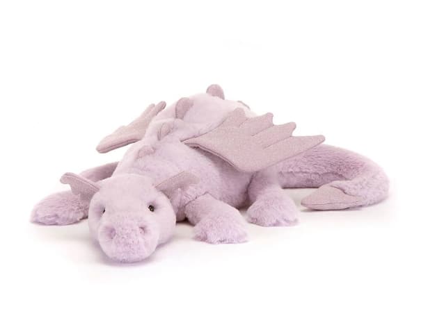 JELLYCAT Lavender Dragon Medium