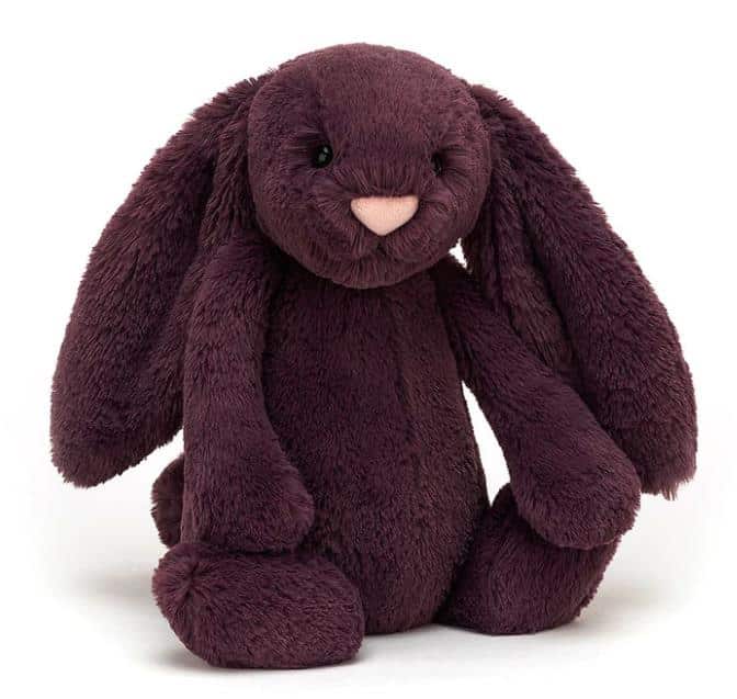 JELLYCAT BUNNY Bashful Plum Medium