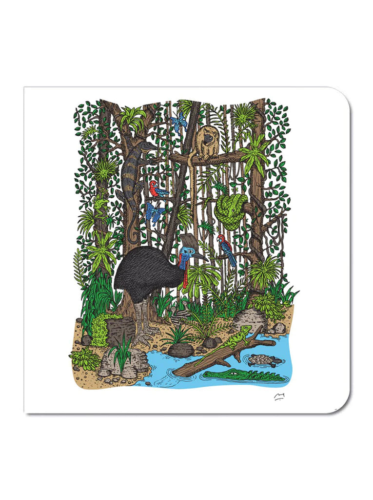 Tropical Rainforest Greeting Card